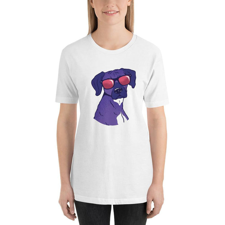 Cool Shady Dog Half Sleeve T-Shirt