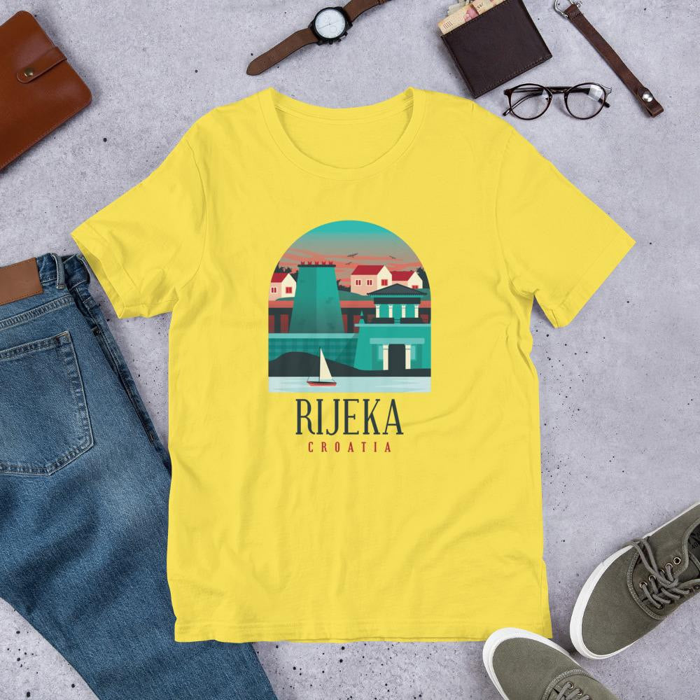 Rijeka Croatia graphic tee – Fourth Dimension Club