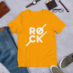 Rock Half Sleeve T-Shirt — Gold