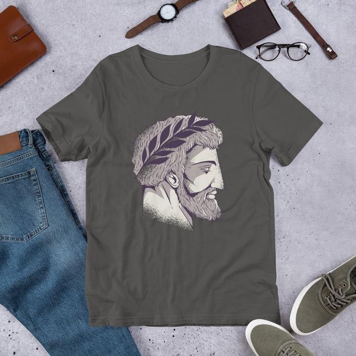 Roman Head Half Sleeve T-Shirt