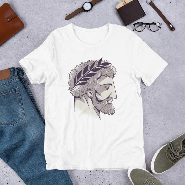 Roman Head Half Sleeve T-Shirt