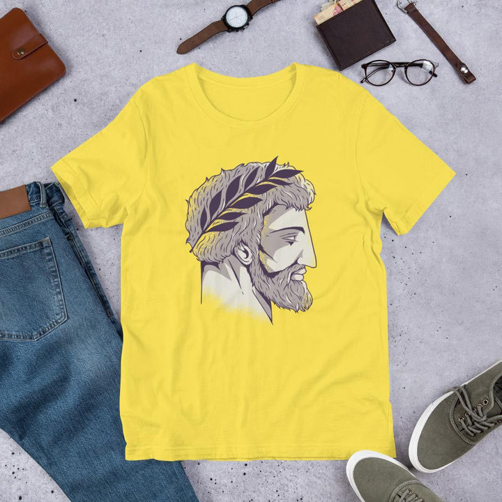 Roman Head Half Sleeve T-Shirt