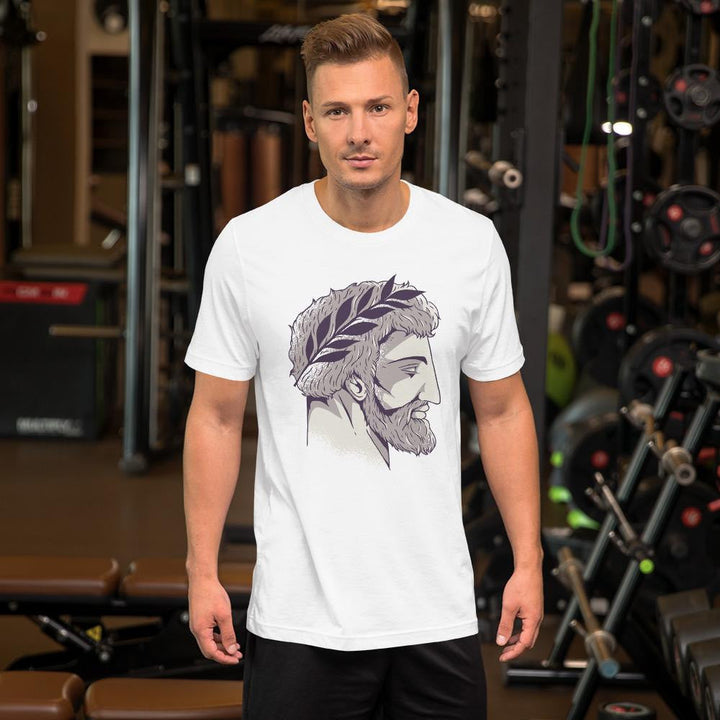 Roman Head Half Sleeve T-Shirt