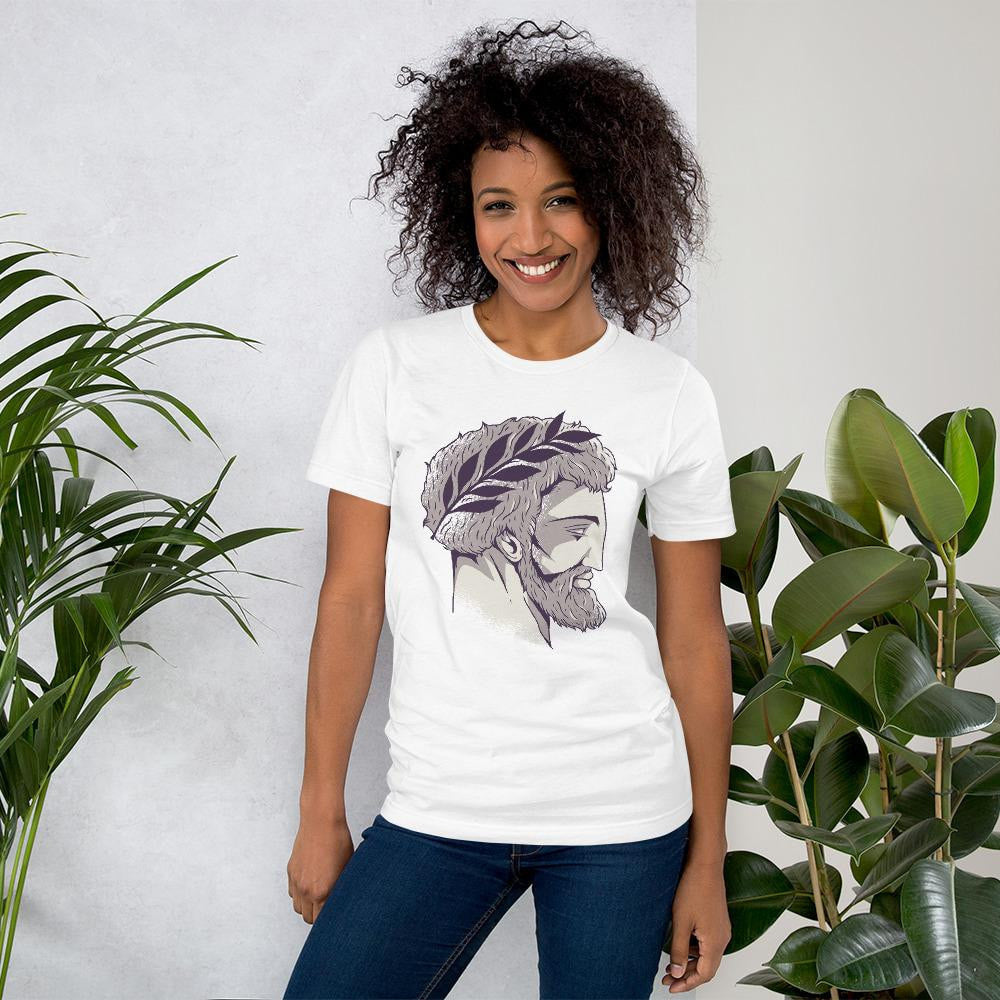 Roman Head Half Sleeve T-Shirt