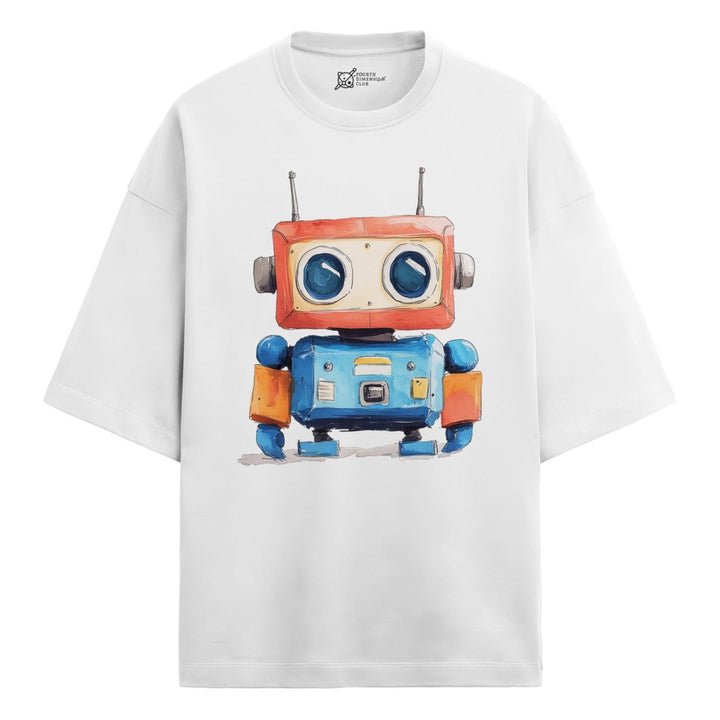 Rusty Oversized French Terry T-Shirt #Adorabots