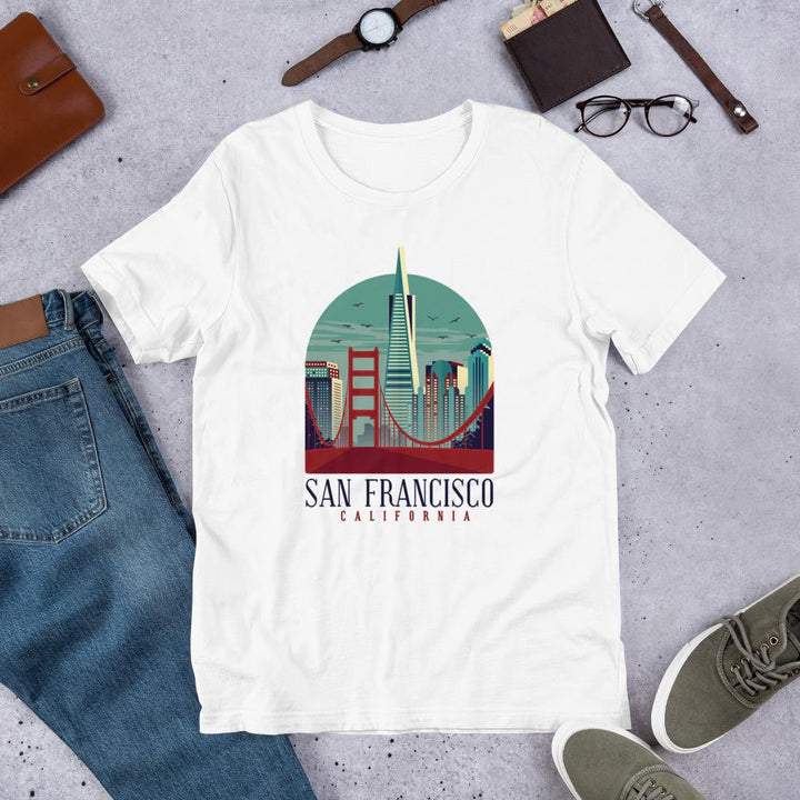 San Francisco California Half Sleeve T-Shirt