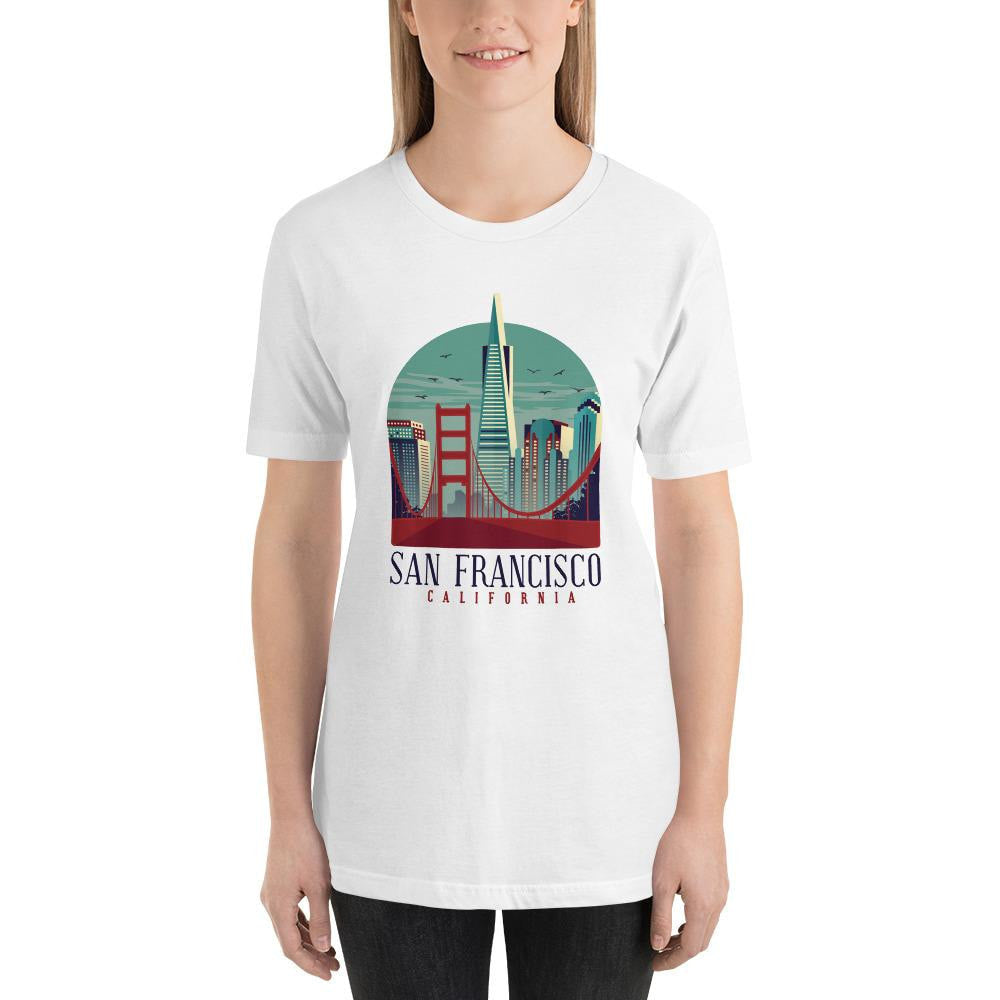 San Francisco California graphic tee – Fourth Dimension Club