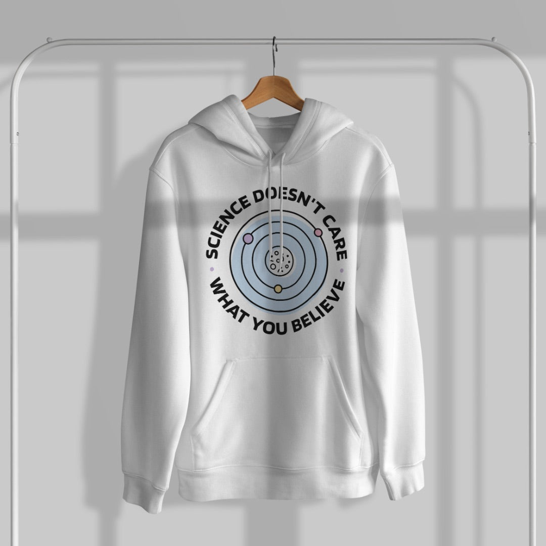 Science Doesn't Care heavyweight oversized hoodie – Fourth Dimension Club