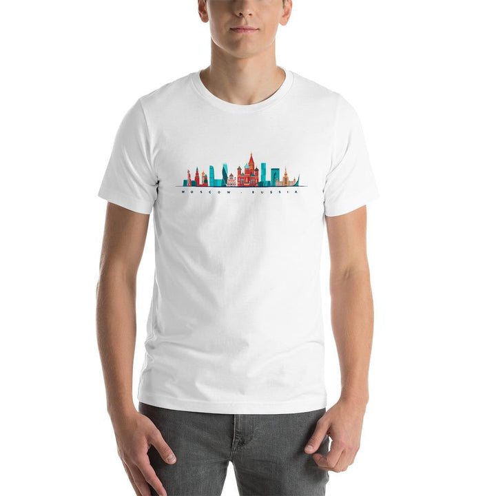 Moscow Skyline Half Sleeve T-Shirt