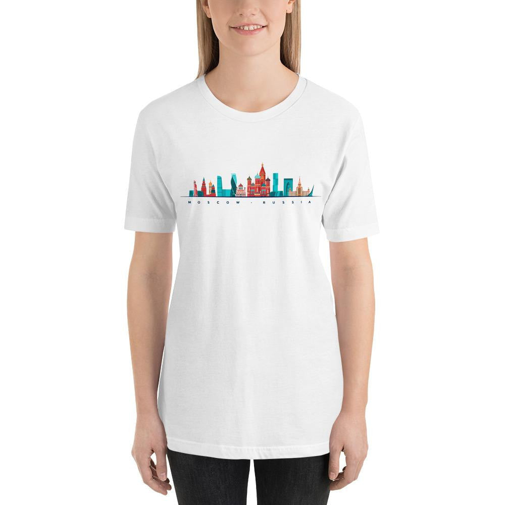 Moscow Skyline graphic tee – Fourth Dimension Club