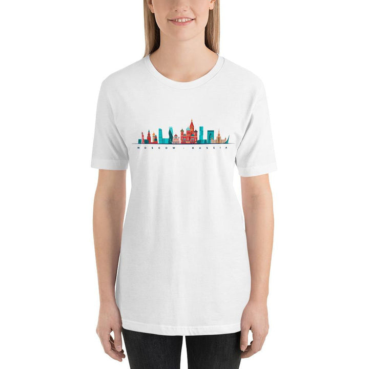 Moscow Skyline Half Sleeve T-Shirt