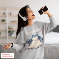 Snorlax Unisex Sweatshirt — Grey