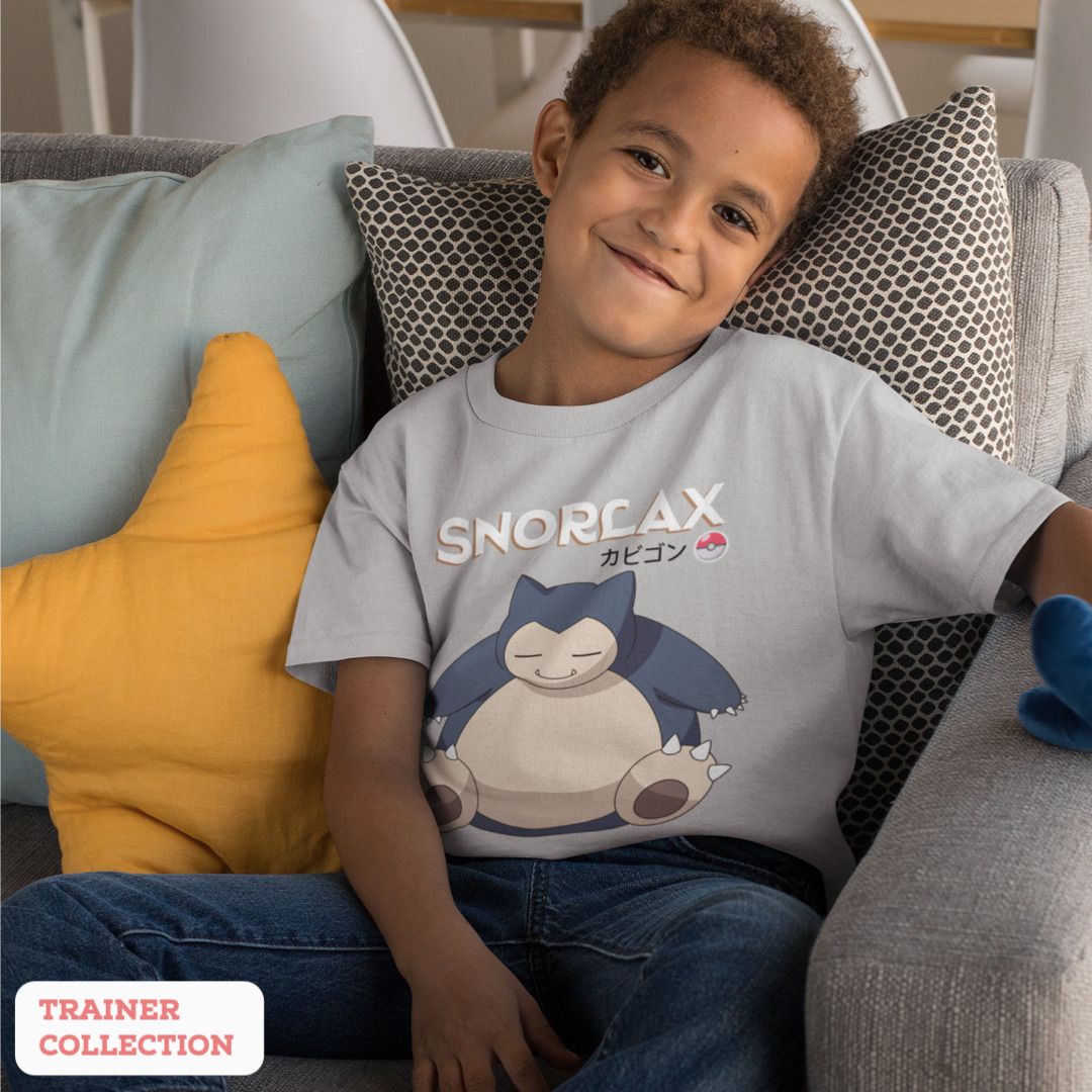 Snorlax Kid's T-Shirt — 6
