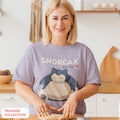 Snorlax Unisex Oversized T-Shirt — Lavender