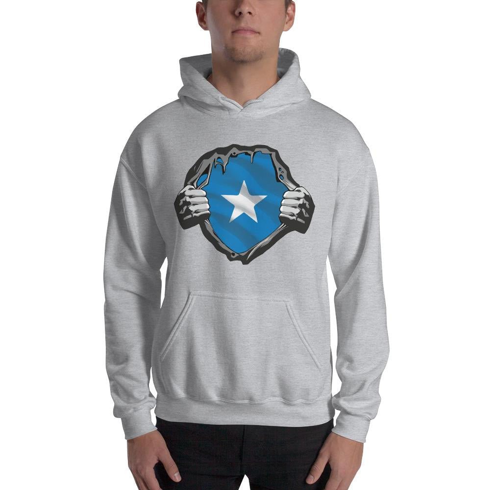 Somalia Flag Unisex Hooded Sweatshirt