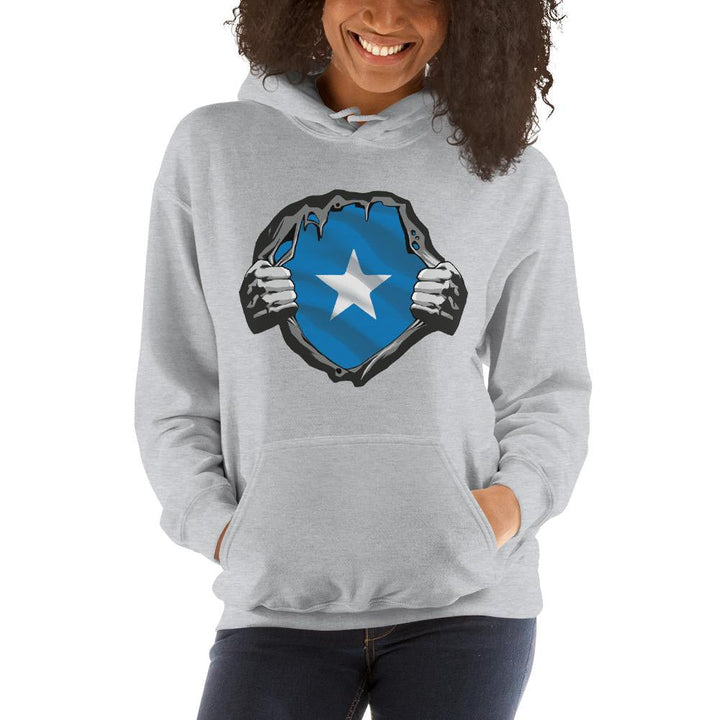 Somalia Flag Unisex Hooded Sweatshirt