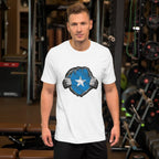 Somalia Flag Half Sleeve T-Shirt — detail view 10