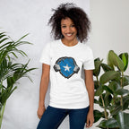 Somalia Flag Half Sleeve T-Shirt — detail view 11