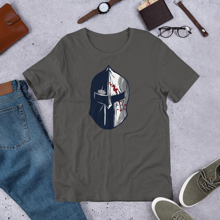 Spartan Helmet Half Sleeve T-Shirt