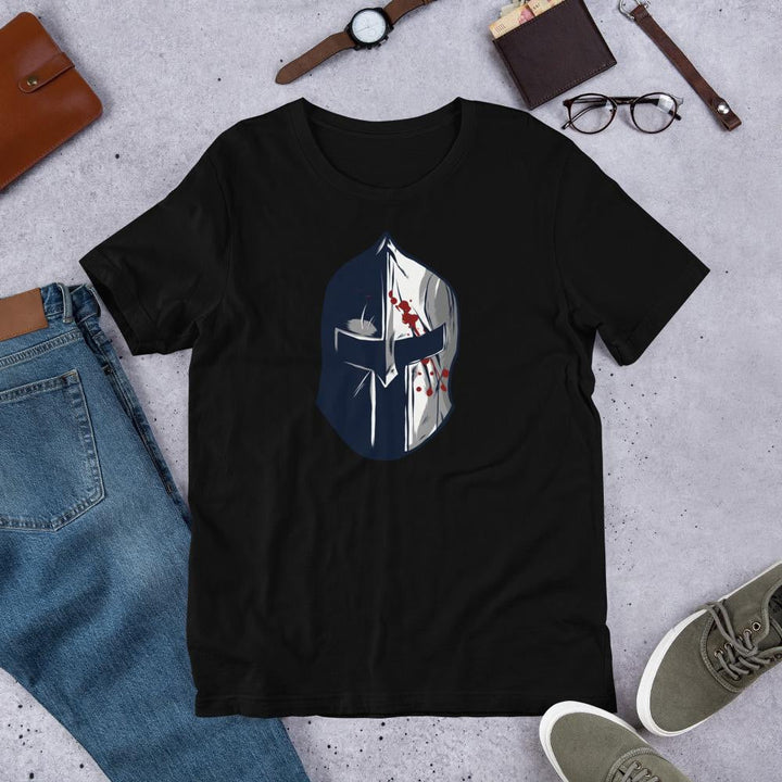 Spartan Helmet Half Sleeve T-Shirt