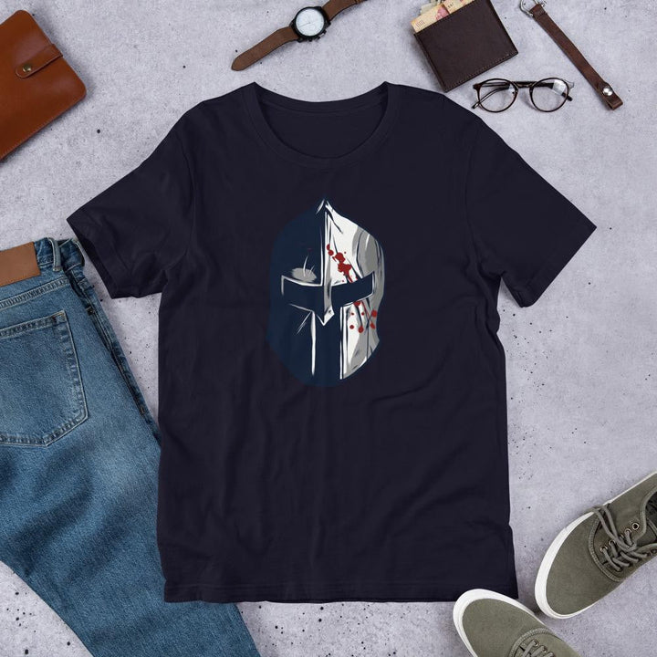 Spartan Helmet Half Sleeve T-Shirt