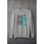 Speed Is Relative Unisex Sweatshirt — Grey