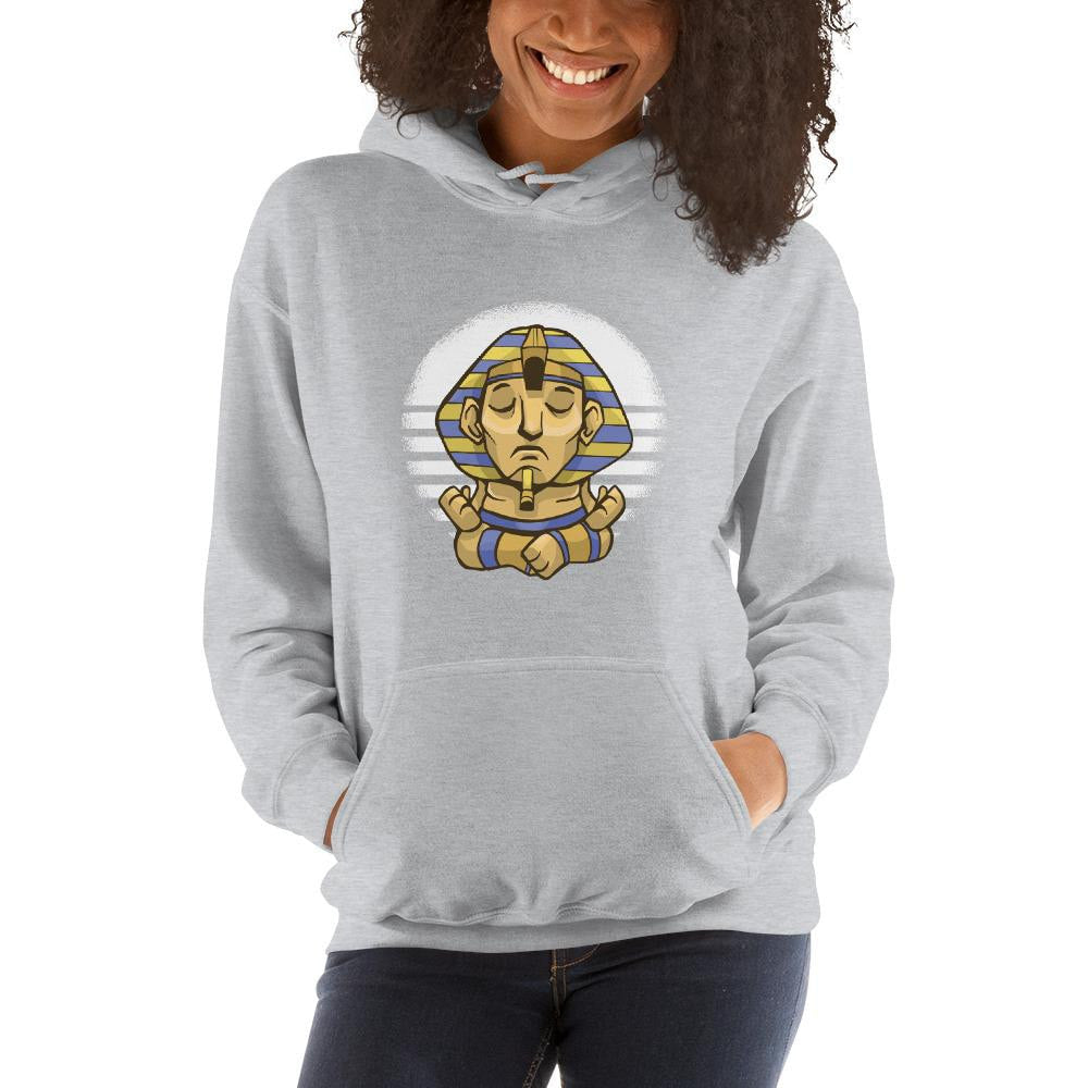 Sphynx Yoga Unisex Hooded Sweatshirt