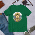 Sphynx Yoga Half Sleeve T-Shirt — Green