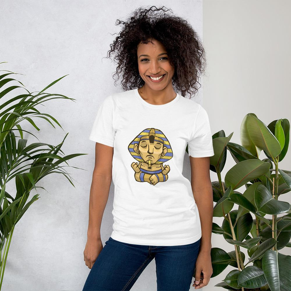 Sphynx Yoga Half Sleeve T-Shirt — detail view 11