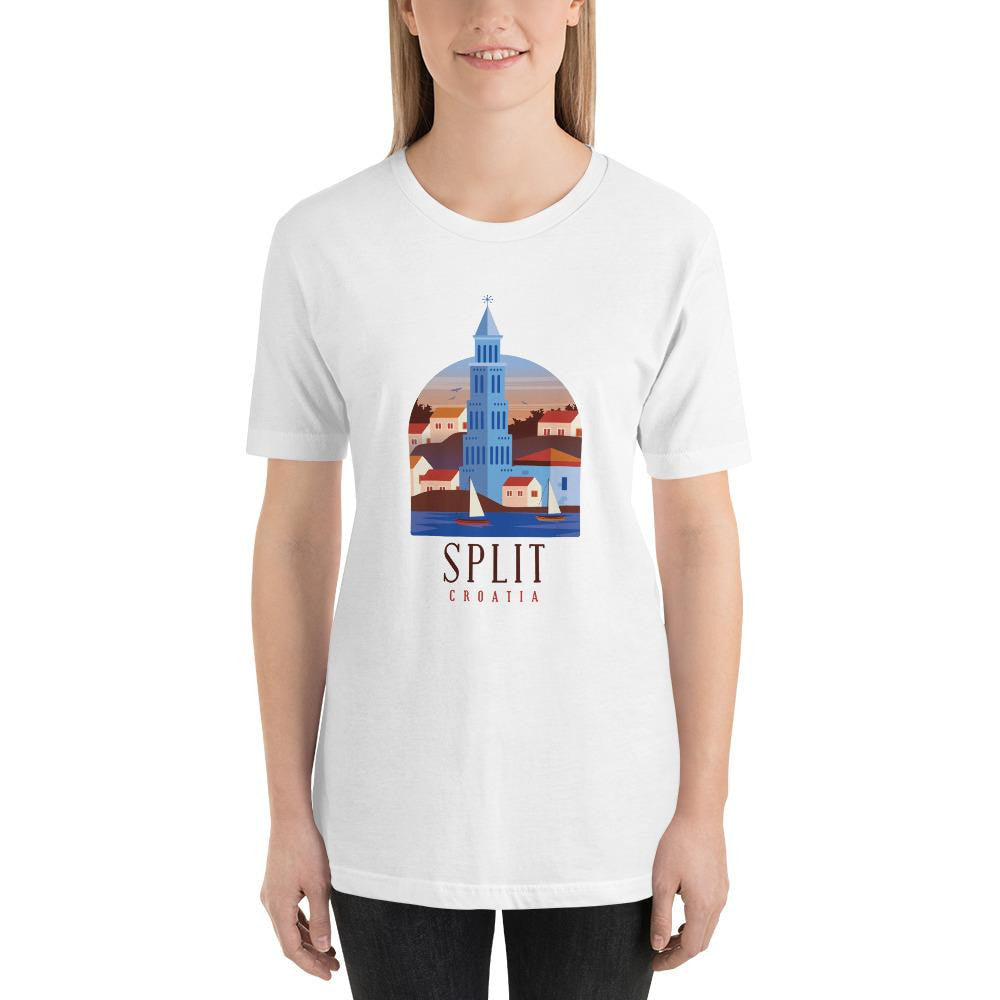 Split Croatia graphic tee – Fourth Dimension Club