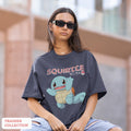 Squirtle Unisex Oversized T-Shirt — Navy