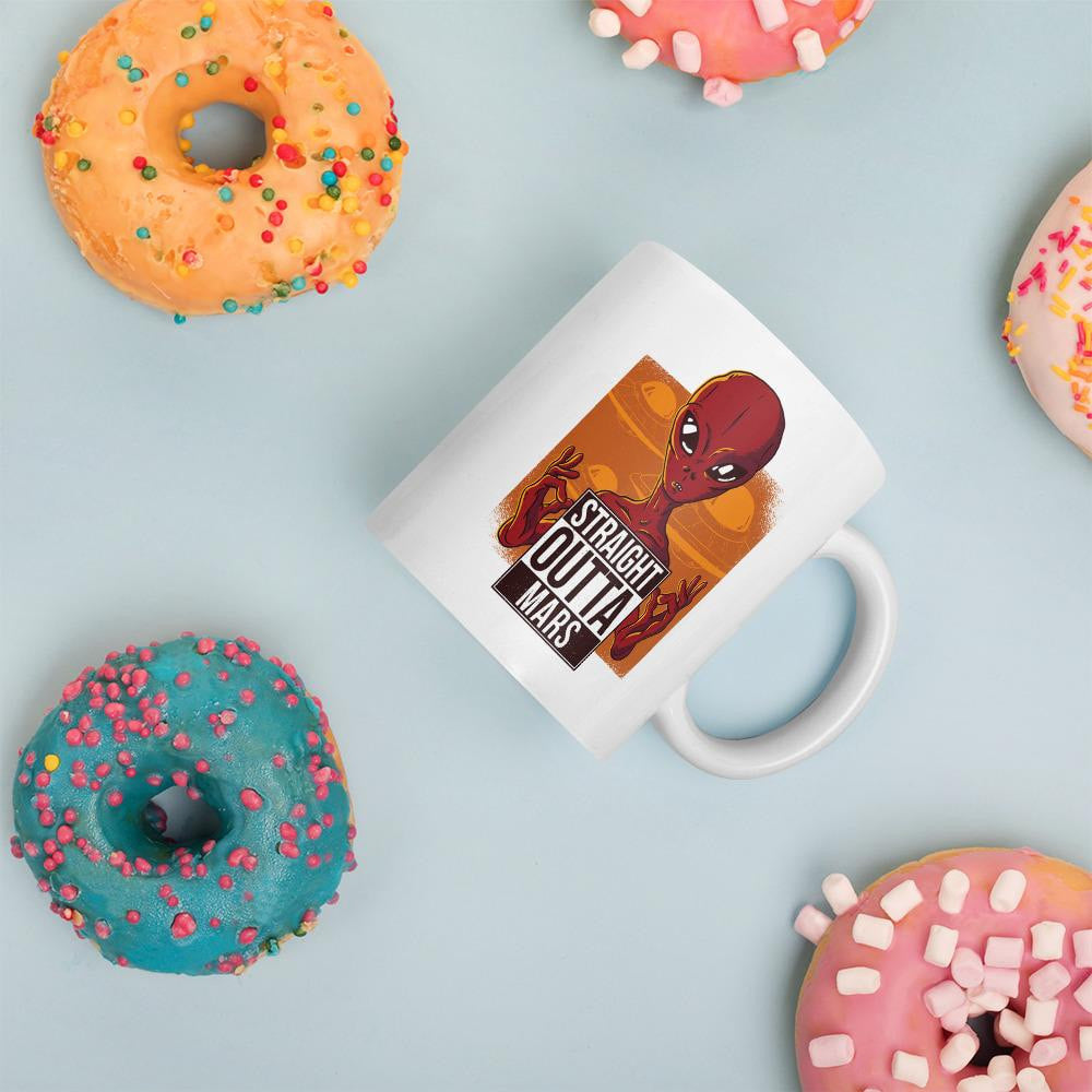 Straight Outta Mars coffee mug – Fourth Dimension Club