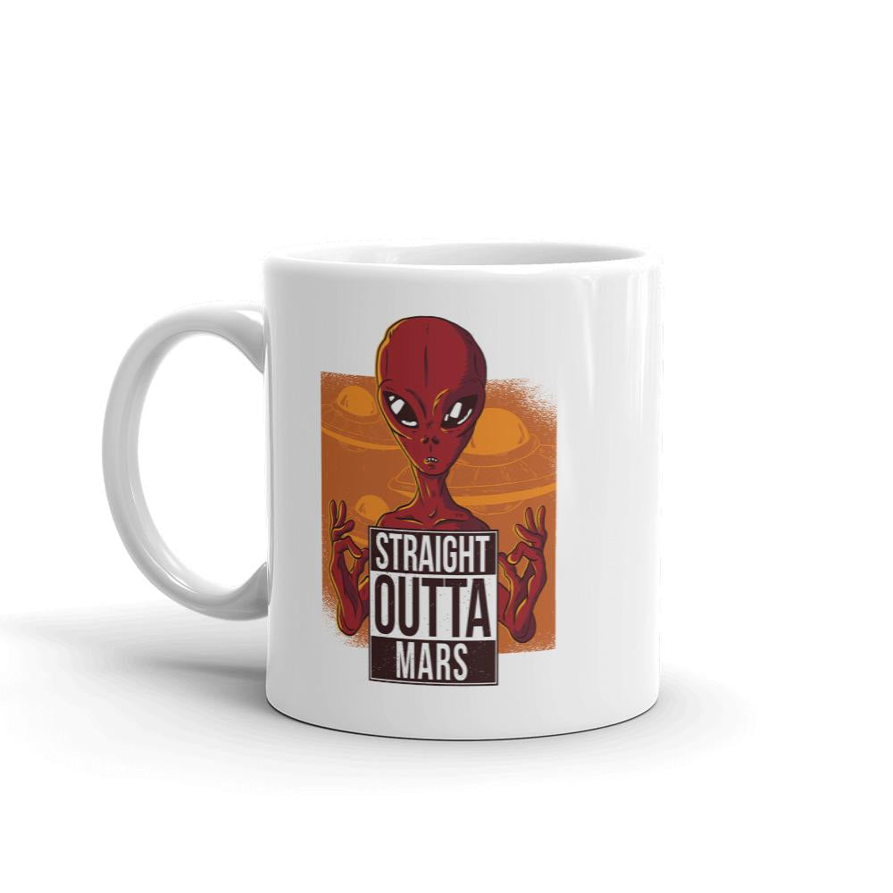 Straight Outta Mars Coffee Mug — detail view 3