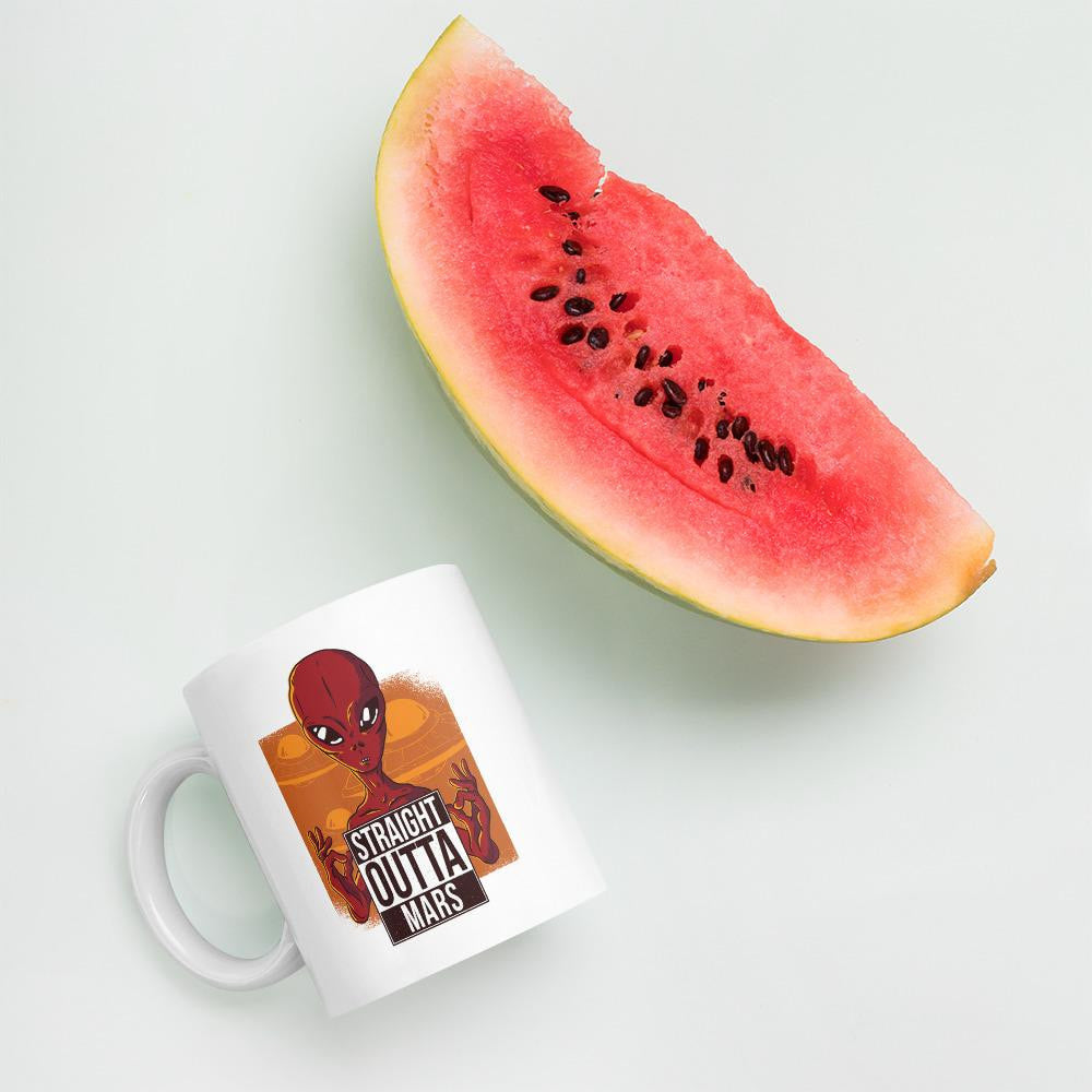 Straight Outta Mars Coffee Mug — detail view 5