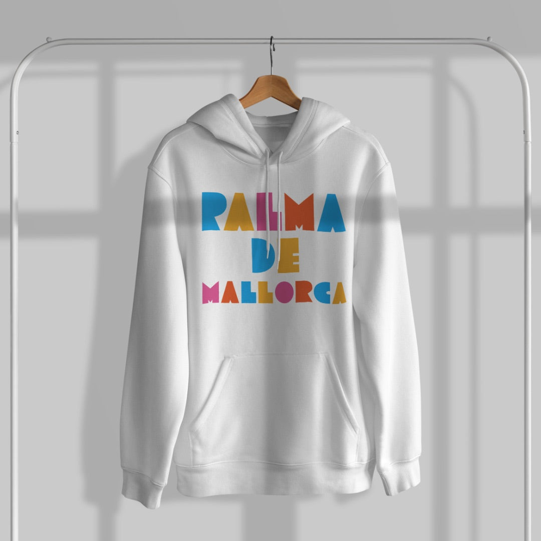 Cotton heavyweight oversized sweatshirt with Palma De Mallorca Heavyweight Oversized print