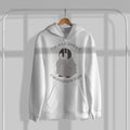 Cotton heavyweight oversized sweatshirt with Little Penguin Heavyweight Oversized print