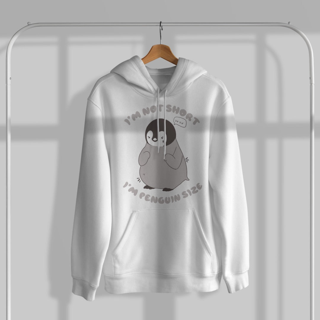 Cotton heavyweight oversized sweatshirt with Little Penguin Heavyweight Oversized print
