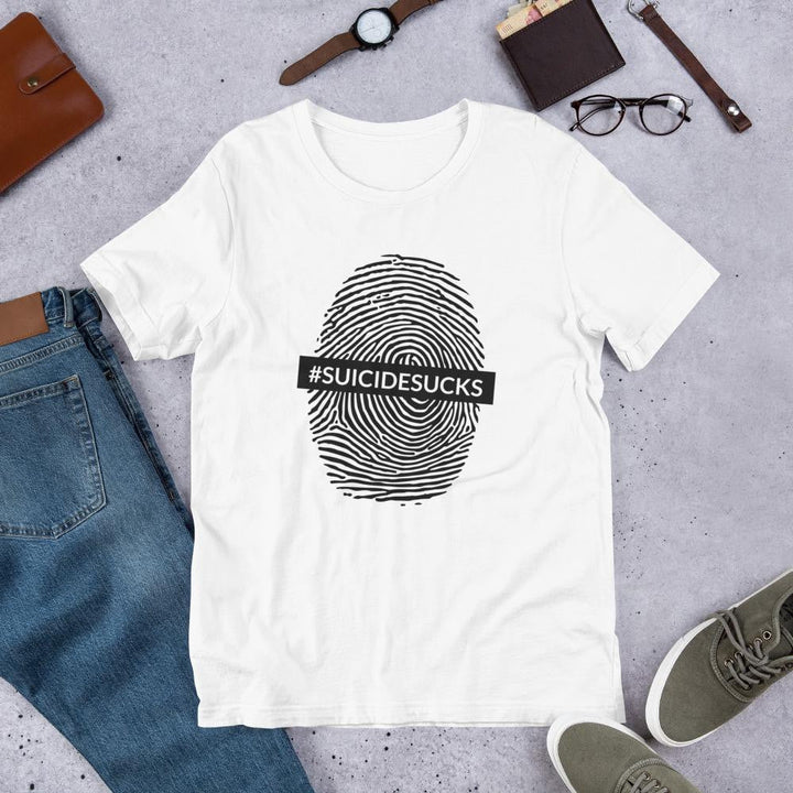 Suicide Sucks Half Sleeve T-Shirt