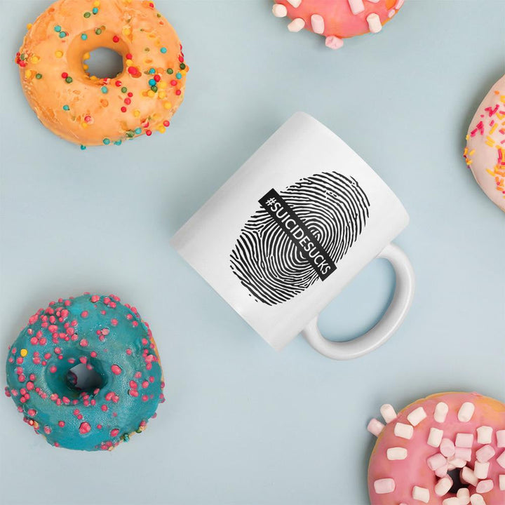 Suicide Sucks Coffee Mug