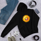 Sun Cartoon science hoodie front graphic – Fourth Dimension Club