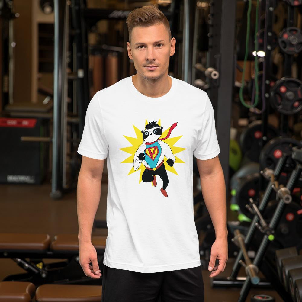 Super Panda Half Sleeve T-Shirt — detail view 10