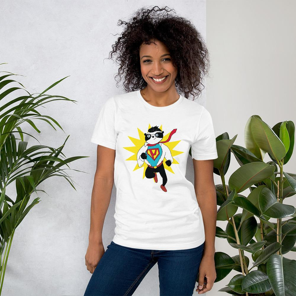 Super Panda Half Sleeve T-Shirt