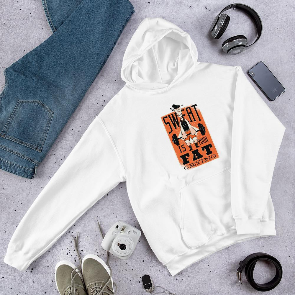 Sweat Quote graphic hoodie – Fourth Dimension Club