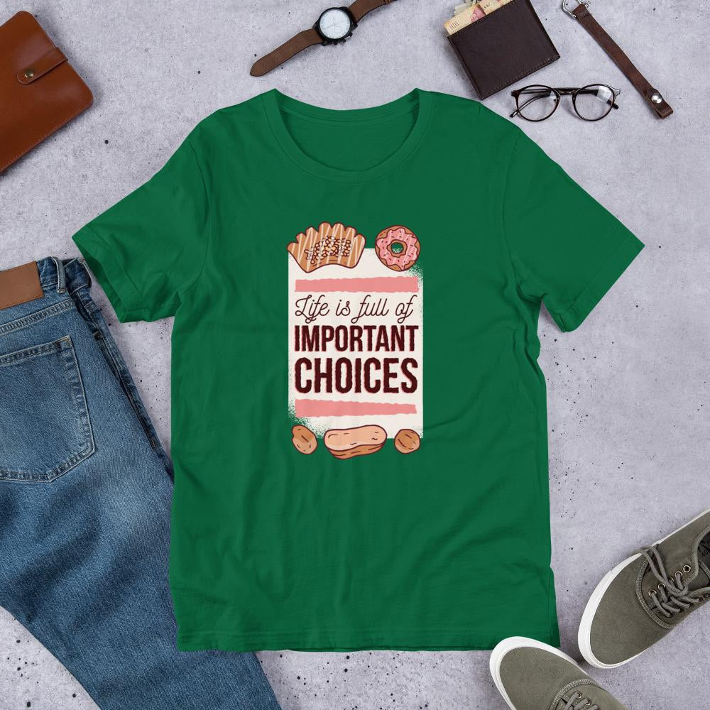 Sweet Choices Half Sleeve T-Shirt — Green