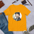 Tesla Kid Half Sleeve T-Shirt — Gold