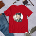Tesla Kid Half Sleeve T-Shirt — Red