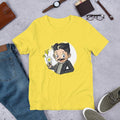 Tesla Kid Half Sleeve T-Shirt — Yellow