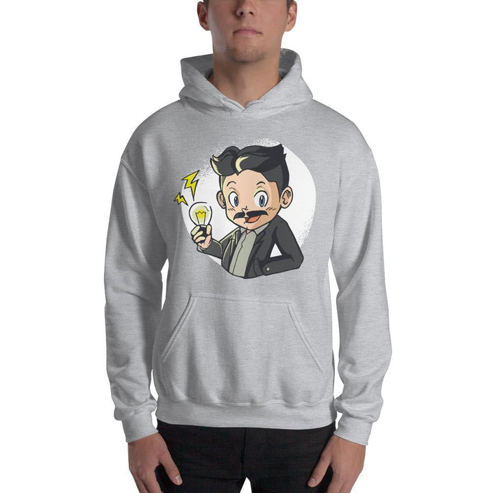 Tesla Kid Unisex Hooded Sweatshirt