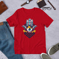 Third Eye Half Sleeve T-Shirt — Red