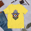 Third Eye Half Sleeve T-Shirt — Yellow
